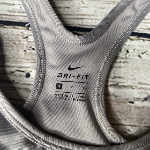 Nike Dri-Fit Sport Bra with Swoosh Size S - Picture 2 of 6